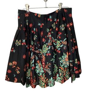 French Connection pleated circle skirt Dutch brights full retro 8 100% cotton EU